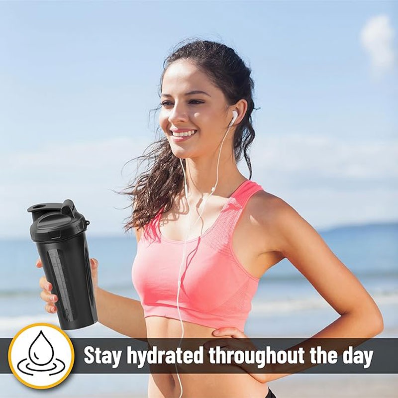 600ml Shaker Bottle 20 Oz Prot - Nutrition And Fitness 评论和价格