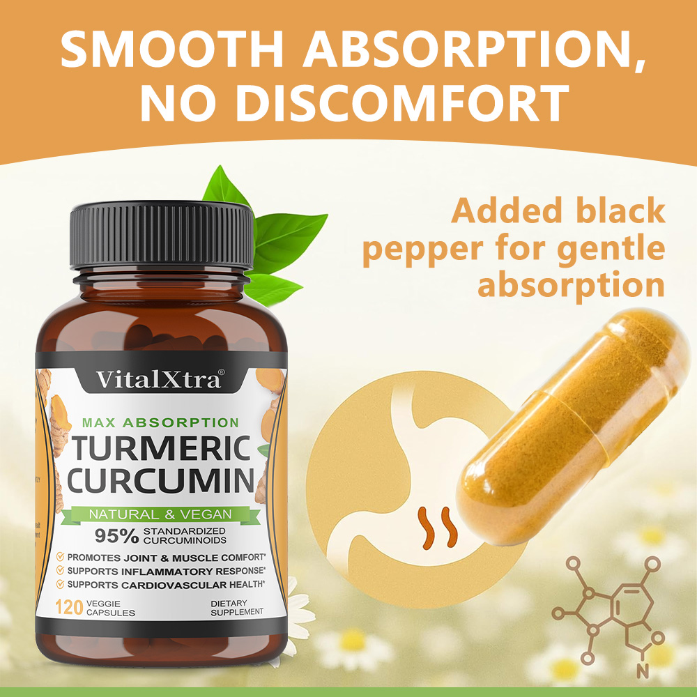 Turmeric Curcumin with Black P - Turmeric Curcumin Capsule 评论和价格